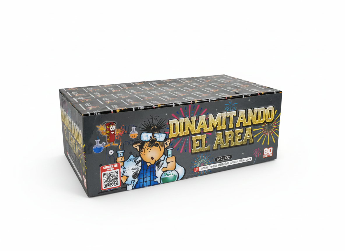 CAJA DINAMANTANDO EL AREA 80 TIROS MC5122