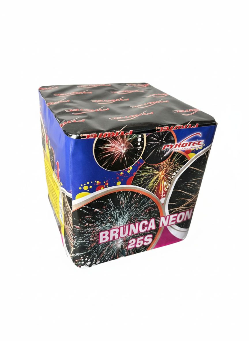 BRUNCA NEON 25 TIROS