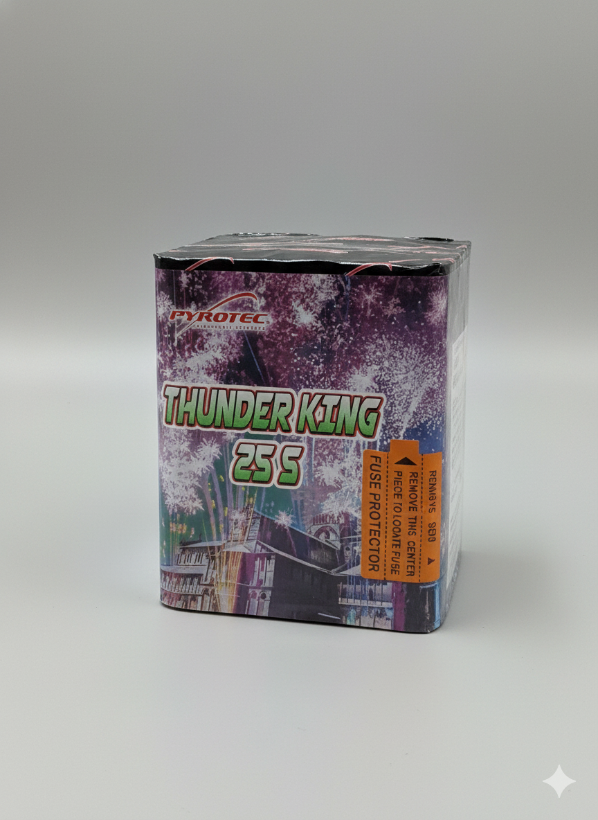 THUNDER KING 25 TIROS
