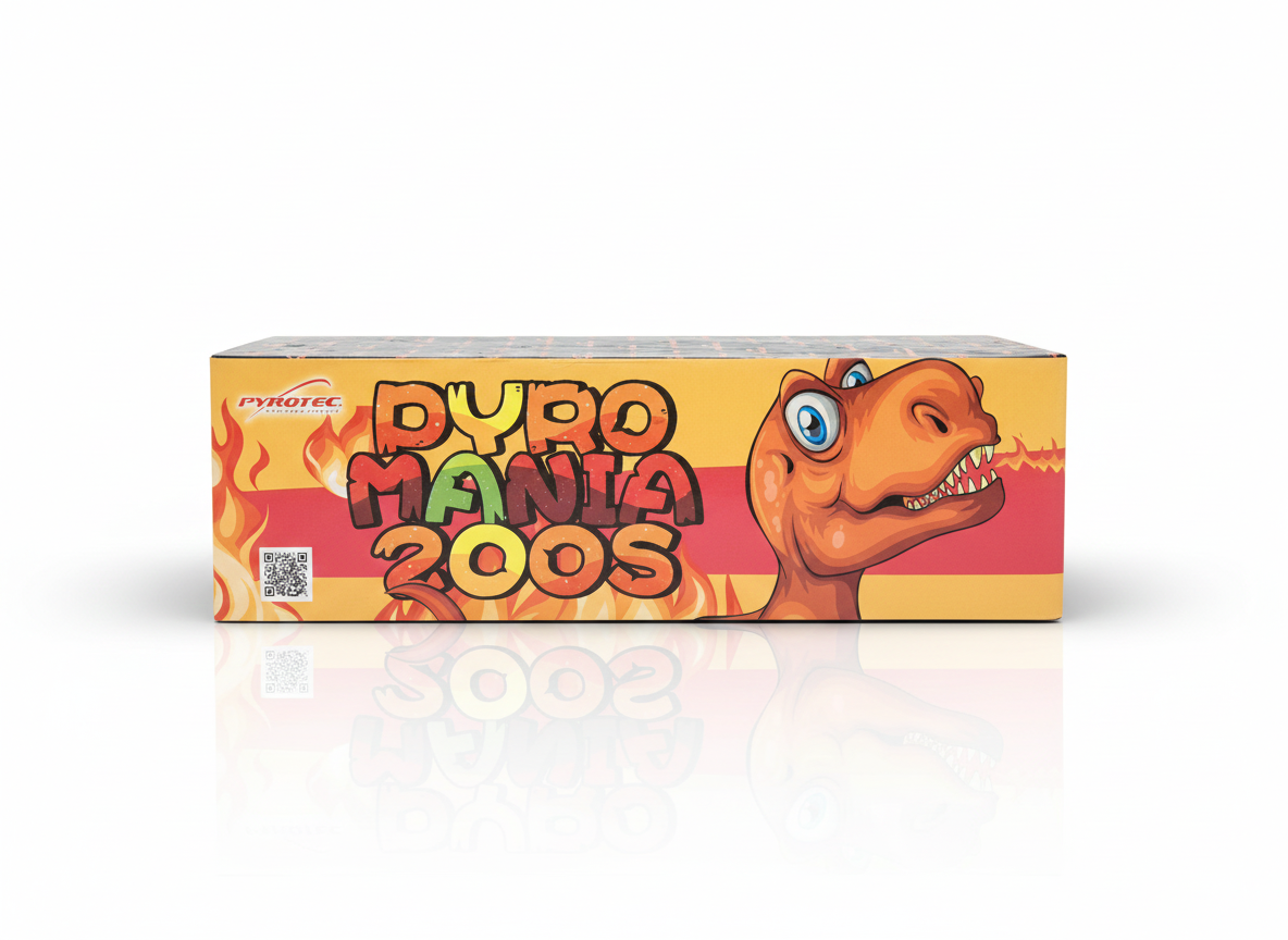 CAJA PYROMANIA 200 TIROS